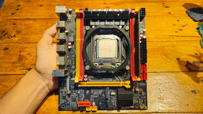 Kit placa mãe x79 vg2 + 16gb ddr 3 + Xeon E 2650 v2