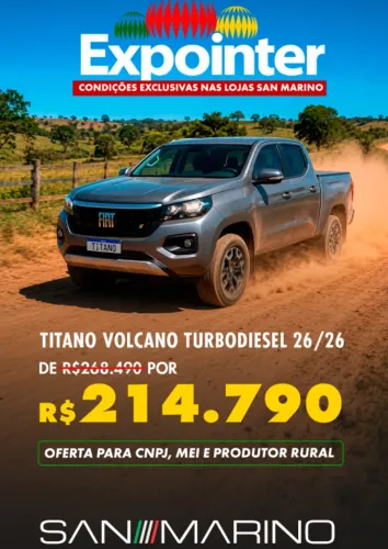 Fiat Titano Volcano 2.2 16V 4X4 TB Die. Aut. 2026