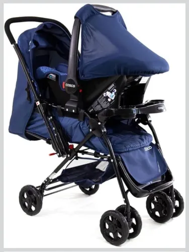 Carrinho de bb mais bb conforto cosco