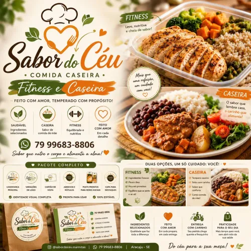 Comida caseira sabor do céu..ftiness e tradicionais
