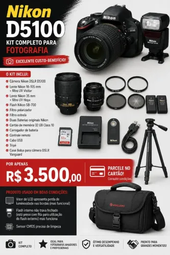 Camera Nikon D5100 Usada