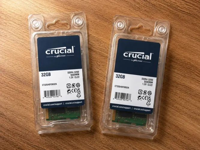 Memória RAM 32 BG - DDR4