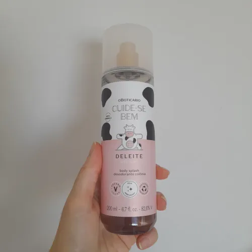 Body splash Cuide-se Bem Deleite