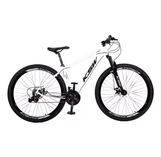 Bicicleta Aro 29 Ksw Xlt 21 Marchas Shimano E freios a Disco Quadro 17