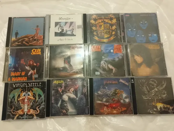 Lote cds metal