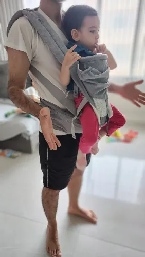 Canguru maxi baby cinza
