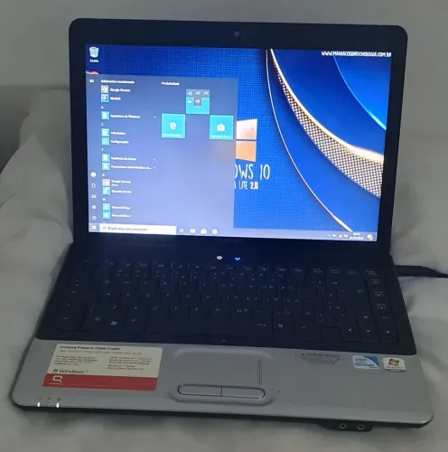 Notebook HP Intel dual 4gb ram 320gb HD leia anúncio