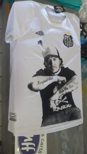 Camiseta Santos chorão branca