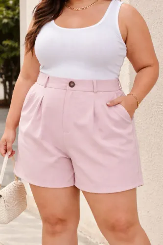 short social plus size