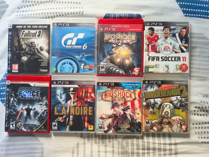 Jogos de PS3 novos! 