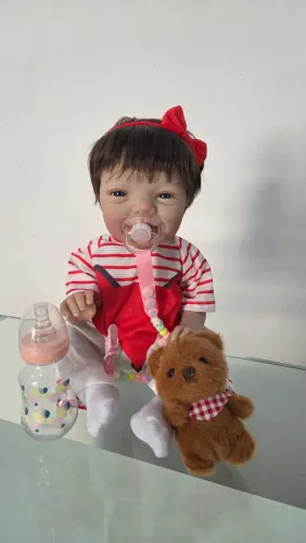 Bebê Reborn toda em silicone PROMOÇÃO