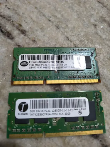 Memória ram DDR3 1600