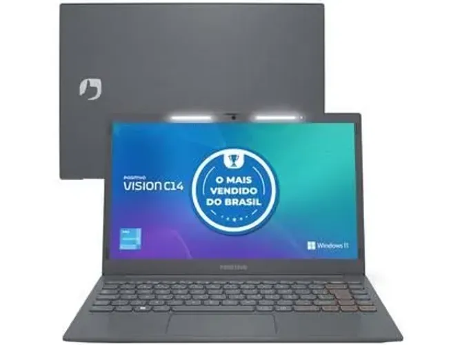 Notebook Visio positivo 8giga 256 ram tela 14 led