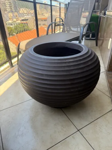 Vaso planta - plástico resistente