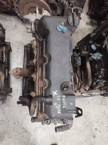 Motor parcial 1.0 8v gasolina zetec a base de troca.
