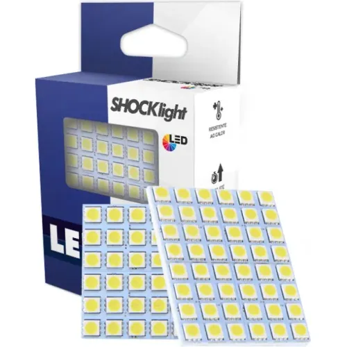 Lâmpada Auxiliar Led SMD 48 LEDS - 5050 - SLL-124850