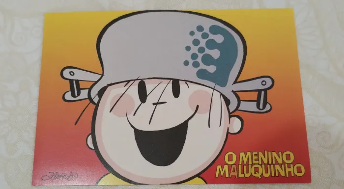 Cartão postal Menino Maluquinho 