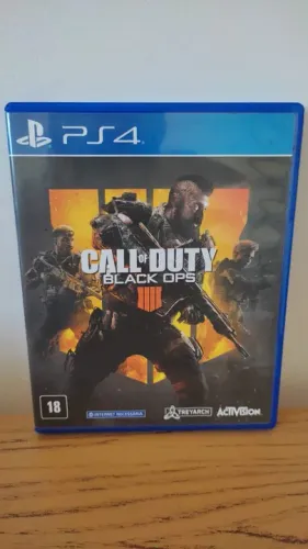Jogo PS4 Call Of Duty Black Ops 4 Mídia Física