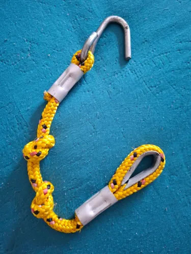 Cabo de Aço com Gancho para redes,etc...