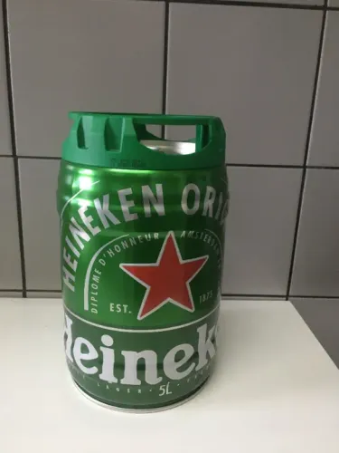 Lata Heinneken 5 Litros Vazia para Decoracao