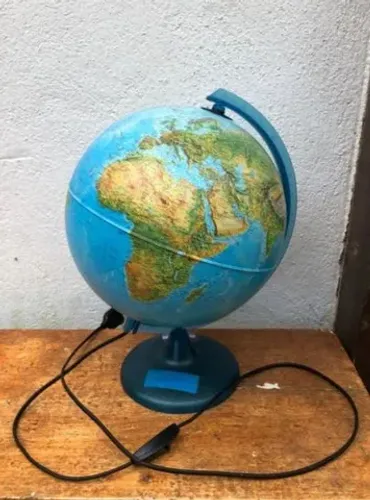 Globo mapa mundi 