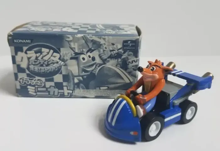Crash Bandcoot Boneco Kart Edição Esgotada Konami Japão 2004