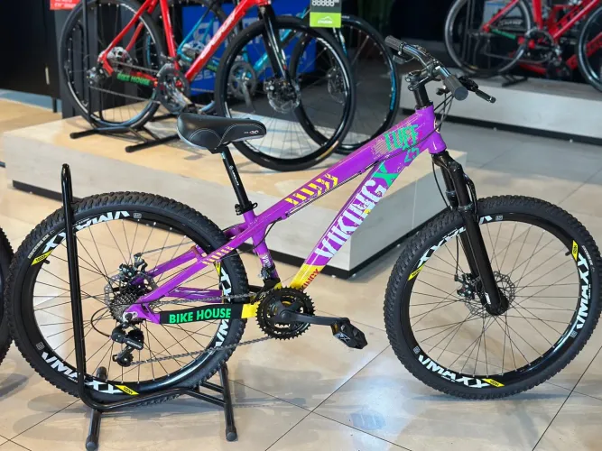 BIKE VikingX, quadro em alumínio, rodas vzan VmaxX, 21 marchas