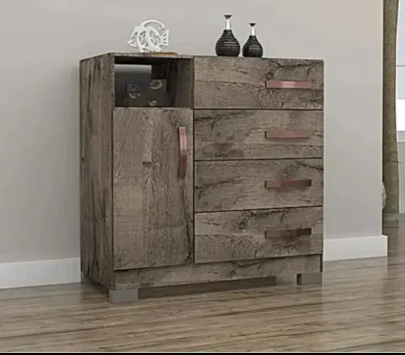 Cômoda modelo rústico para deixar sua casa mais bonita !