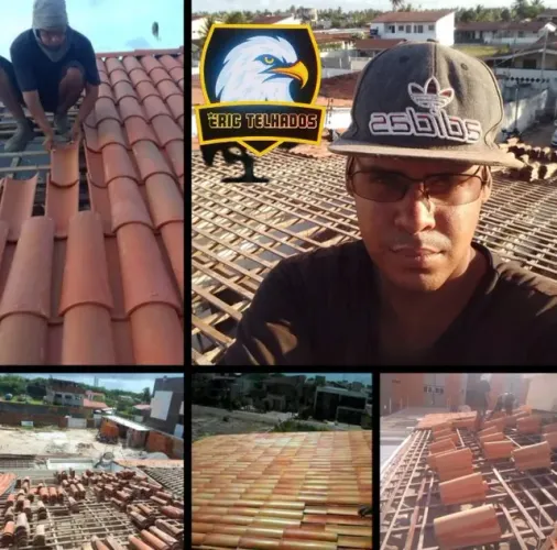 Eric carpinteiro SOS telhados retelhamento reforma manutenção de telhados 