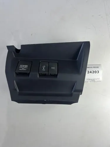 Acabamento Painel Tomada 12v Usb Aux Honda Fit 2020 77290t5n