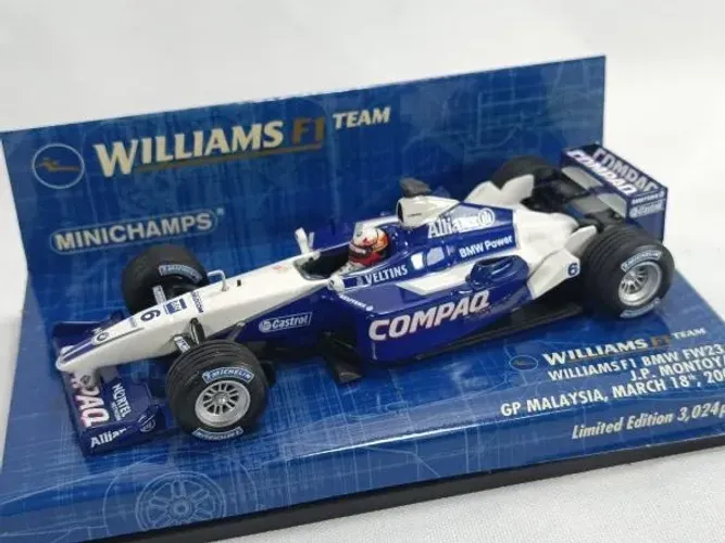 Miniatura Williams Bmw Fw23  Juan Pablo Montoya Limited Edition Minichamps 1/43