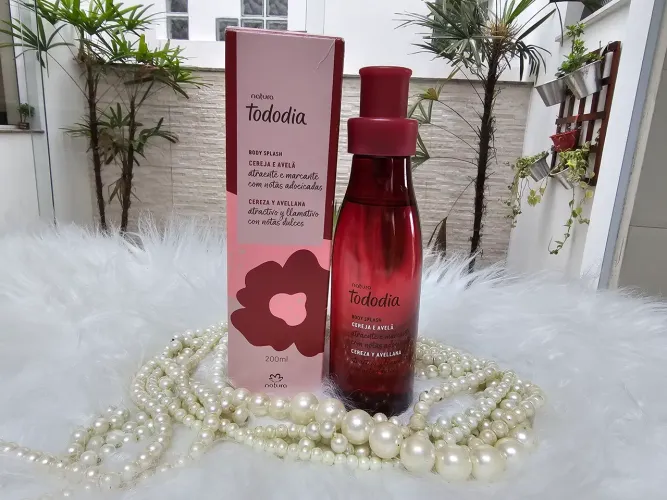 Perfume Tododia Natura Cereja e Avelã