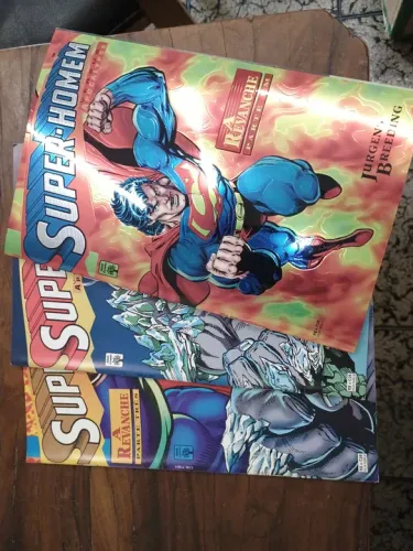 HQ Super Homem A Vingança - Edições 1 e 3 (Abril Jovem)