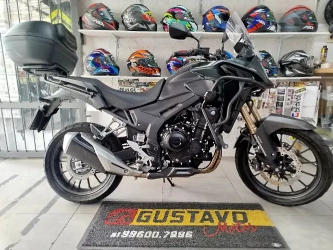 Honda 500 x c/ acessórios!