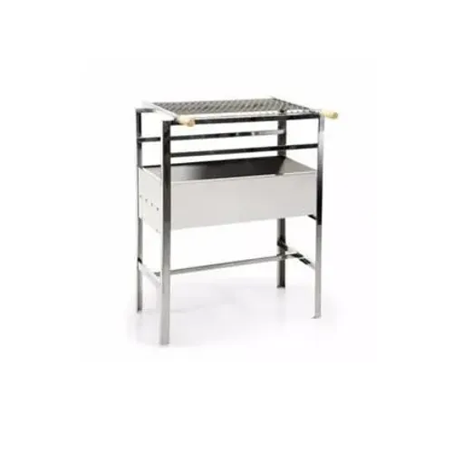 Churrasqueira Grande Portátil em aço inox ALG