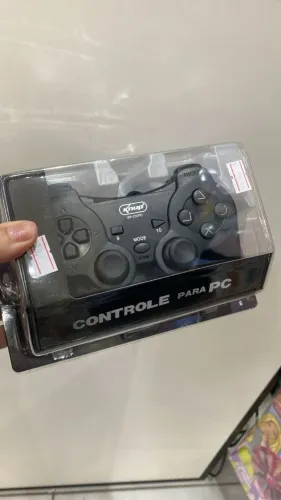 Controle Joystick Usb Para Pc Com Fio Knup KP-CN701 - Diversão Garantida -Loja Coimbra