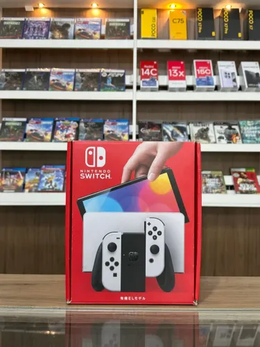 Nintendo Switch Oled 64gb - Desbloqueado - Até 12x sem juros, Loja Física