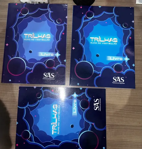 Trilhas Rumo ao Vestibular SAS - Livros 1, 3 e 4