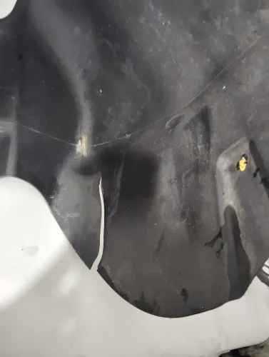Parabarro Vw Fox Traseiro Le Esquerdo 2010 A 2015