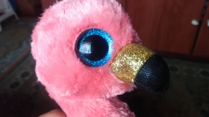 Flamingo TY Beanie Boss Gilda (ótimo estado) 