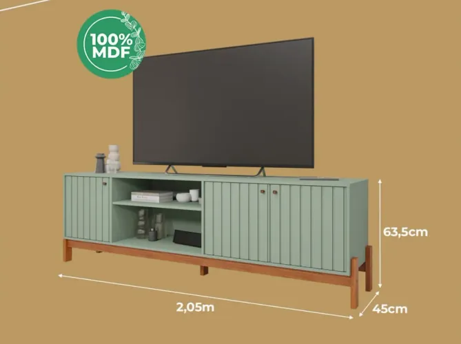 Rack para TV com Design Moderno e Elegante