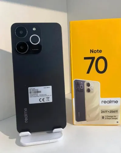 Câmera e Bateria de qualidade | Realme Note 70 | 256Gb/8Ram | Parcelamos no Cartão 