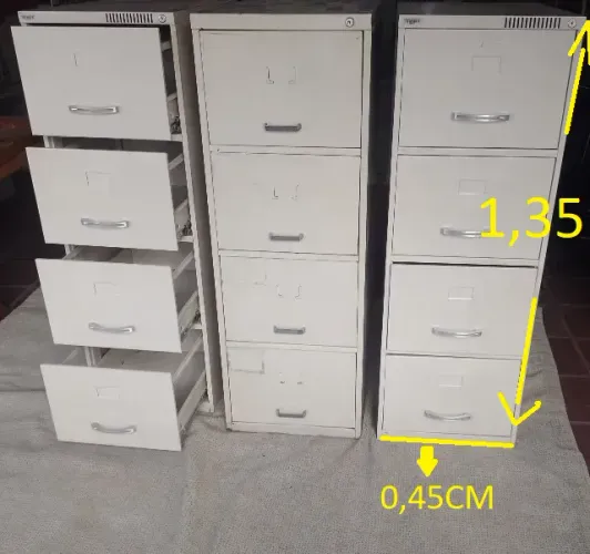 Arquivo Aço 4 Gavetas 10% Desc. À Vista