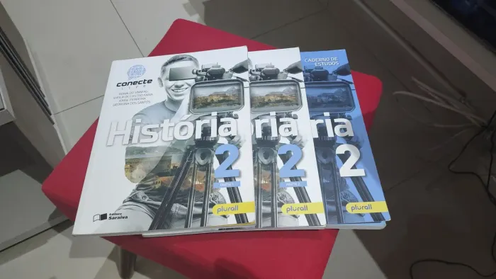 Livros História 2 Conecte Live Box Completo 