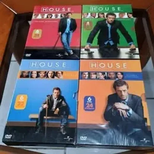 Série House 1º,2º,3º e 4º temporadas