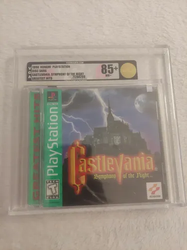 Jogo Castlevania Symphony of the Night vga Playstation 1