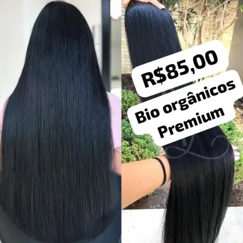 Cabelo Bio Orgânico Premium - Preto Natural