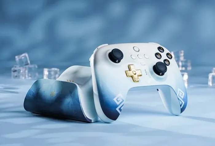 Controle Sem Fio 8BitDo Ultimate 2.4G - Edição Genshin Impact (Chongyun)