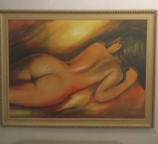 Quadro de Nu Artístico Feminino