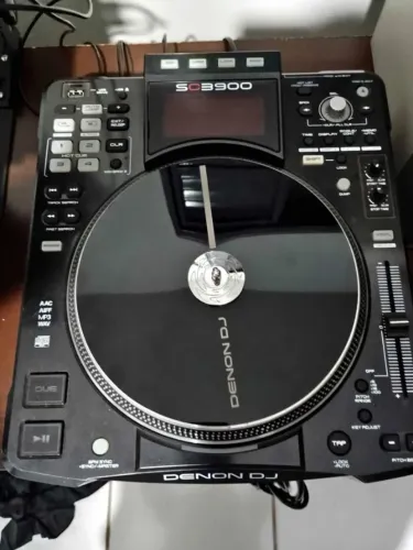 Denon DN SC3900 + par de discos brancos em excelente estado